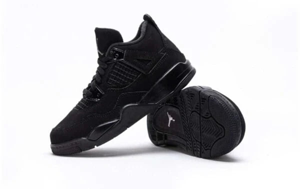 Air Jordan 4 Retro black cat sneakers